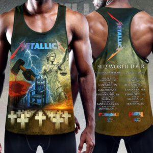 Metallica Y-Back Muscle Tank Top MCT1016