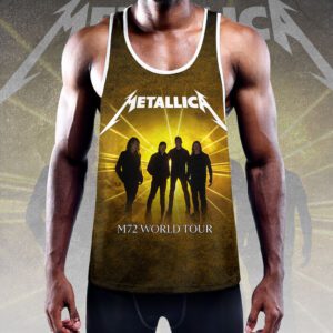 Alternative view of Metallica Y-Back Muscle Tank Top MCT1017