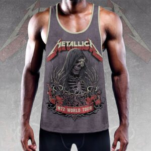 Alternative view of Metallica Y-Back Muscle Tank Top MCT1018