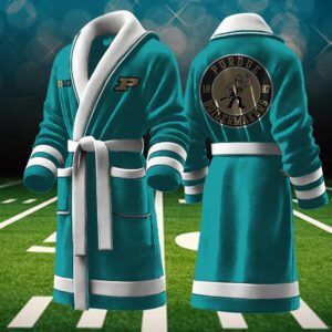Purdue Boilermakers NCAA Personalized Fleece Bathrobe