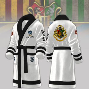 Ravenclaw House Harry Potter Personalized Fleece Bathrobe