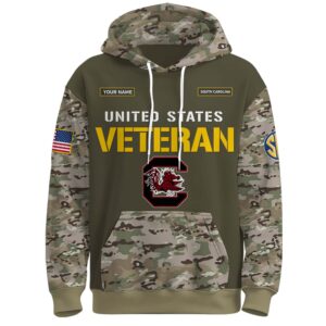 Alternative view of South Carolina Gamecocks 2025 Salute To Service Unisex Performance Hoodie