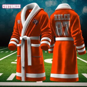 Texas A&M Aggies NCAA Personalized Fleece Bathrobe