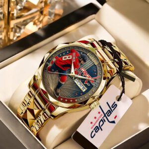 Alternative view of Alex Ovechkin x Washington Capitals Alloy Luxury Quartz Watch GIFT1016
