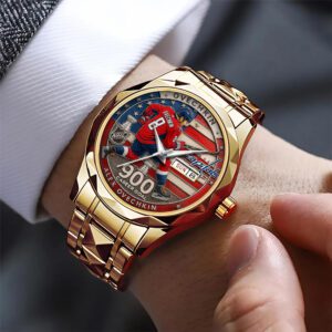Alternative view of Alex Ovechkin x Washington Capitals Alloy Luxury Quartz Watch GIFT1020