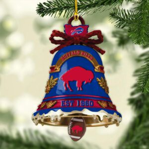 Buffalo Bills Merry Christmas Ornament 2025