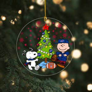 Buffalo Bills Merry Christmas Ornament 2025