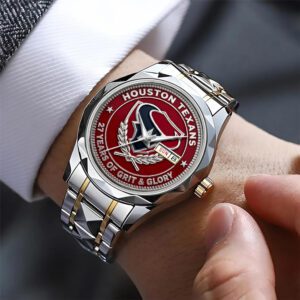 Alternative view of Houston Texans 125th Anniversary Alloy Luxury Quartz Watch GIFT1037