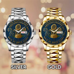 Alternative view of Los Angeles Dodgers World Series 2025 Alloy Luxury Quartz Watch CHAMP1003
