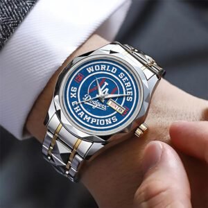 Alternative view of Los Angeles Dodgers World Series 2025 Alloy Luxury Quartz Watch GIFT1030