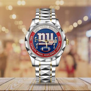 Alternative view of New York Giants 101st Anniversary Alloy Luxury Quartz Watch GIFT1000