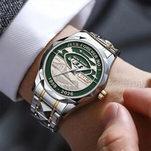 Alternative view of New York Jets 67th Anniversary Alloy Luxury Quartz Watch GIFT1008