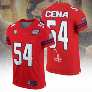 John Cena 3D Football Jersey