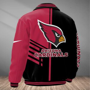 Alternative view of Arizona Cardinals Classic Varsity Bomber Jacket CBB3589