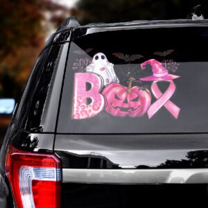 Alternative view of Breast Cancer Awareness Car Sticker CTK1123