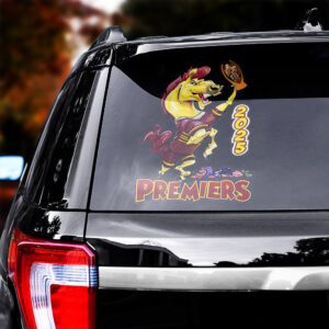 Alternative view of Brisbane Broncos 2025 Grand Final Car Sticker CTK1050