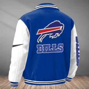 Alternative view of Buffalo Bills Classic Varsity Bomber Jacket CBB3682