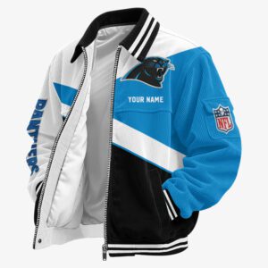 Carolina Panthers Classic Varsity Bomber Jacket CBB3619
