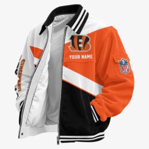 Cincinnati Bengals Classic Varsity Bomber Jacket CBB3617