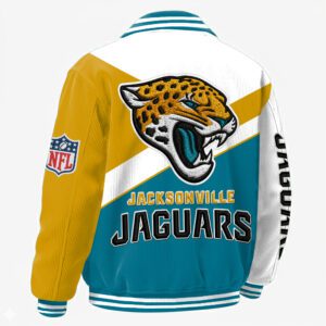 Alternative view of Jacksonville Jaguars Classic Varsity Bomber Jacket CBB3612
