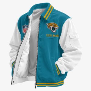 Jacksonville Jaguars Classic Varsity Bomber Jacket CBB3641