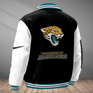 Alternative view of Jacksonville Jaguars Classic Varsity Bomber Jacket CBB3673