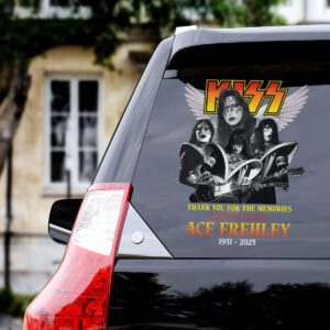 Kiss x Ace Frehley 3D Car Sticker CTK1024