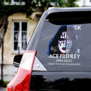 Kiss x Ace Frehley 3D Car Sticker CTK1026