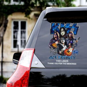 Kiss x Ace Frehley 3D Car Sticker CTK1049