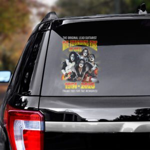 Alternative view of Kiss x Ace Frehley 3D Car Sticker CTK1052