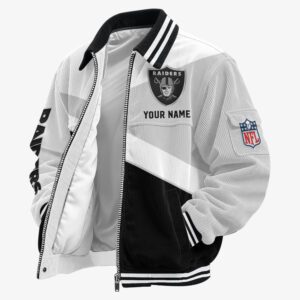 Las Vegas Raiders Classic Varsity Bomber Jacket CBB3607