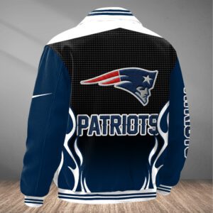 Alternative view of New England Patriots Classic Varsity Bomber Jacket CBB3598