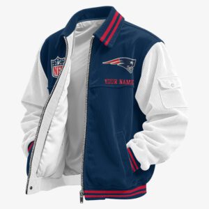 New England Patriots Classic Varsity Bomber Jacket CBB3634
