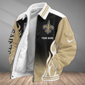 New Orleans Saints Classic Varsity Bomber Jacket CBB3599