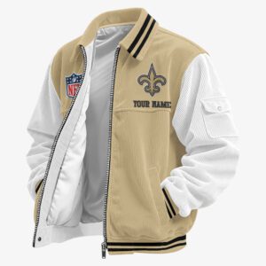 New Orleans Saints Classic Varsity Bomber Jacket CBB3632