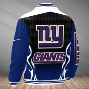Alternative view of New York Giants Classic Varsity Bomber Jacket CBB3596