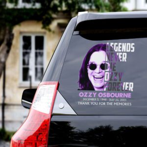 Ozzy Osbourne Car Sticker CTK1069