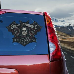 Alternative view of Ozzy Osbourne Car Sticker CTK1093