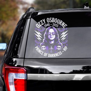 Alternative view of Ozzy Osbourne Car Sticker CTK1096