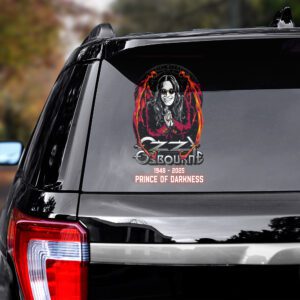 Alternative view of Ozzy Osbourne Car Sticker CTK1097