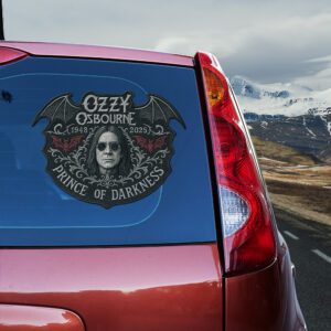 Alternative view of Ozzy Osbourne Car Sticker CTK1105