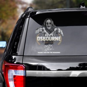 Alternative view of Ozzy Osbourne Car Sticker CTK1106
