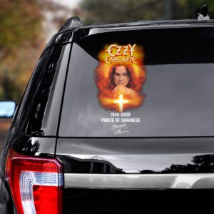 Alternative view of Ozzy Osbourne Car Sticker CTK1114