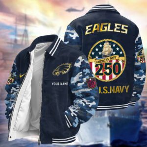 Philadelphia Eagles Classic Varsity Bomber Jacket CBB3068