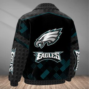 Alternative view of Philadelphia Eagles Classic Varsity Bomber Jacket CBB3159