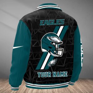 Alternative view of Philadelphia Eagles Classic Varsity Bomber Jacket CBB3333