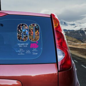 Alternative view of Pink Floyd Car Sticker CTK1108