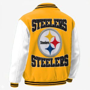 Alternative view of Pittsburgh Steelers Classic Varsity Bomber Jacket CBB3629