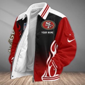 San Francisco 49ers Classic Varsity Bomber Jacket CBB3594