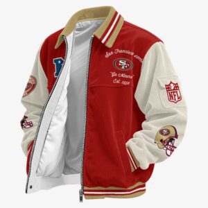 San Francisco 49ers Classic Varsity Bomber Jacket CBB3692
